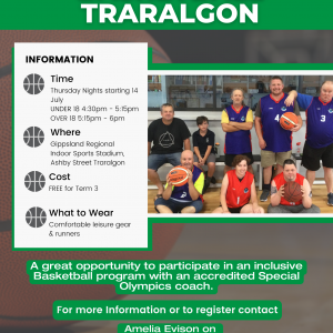 SOA All Abilities basketball traralgon